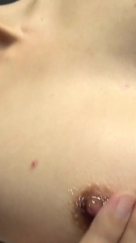 Sensitive Small Breasts Twitching Nipple Masturbation - Nanoka Yuho