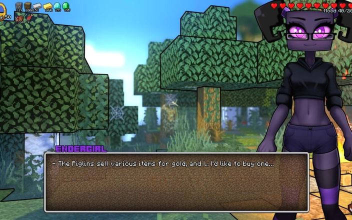 Visual Novel Collect LoveSkySan: Minecraft Horny Craft - phần 15 - Trình leo áo tắm của Loveskysanhentai