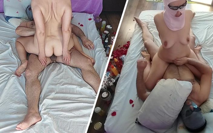 Mirsur: Galen sex i sovrummet med ett amatörpar.