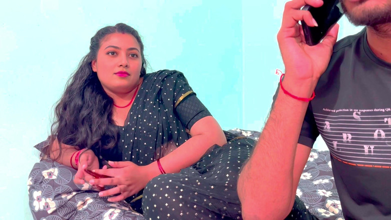 Hotty_ragini: Indische stiefmoeder deelde een éénpersoonsbed en maakte stiefzoon blij, volledige Hindi-audio