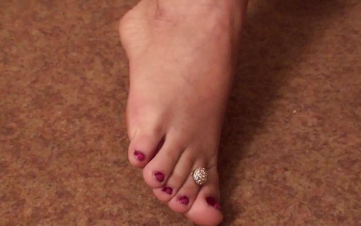 Foot Girls: Fetiche de pies amateur con sexy adolescente en lencería