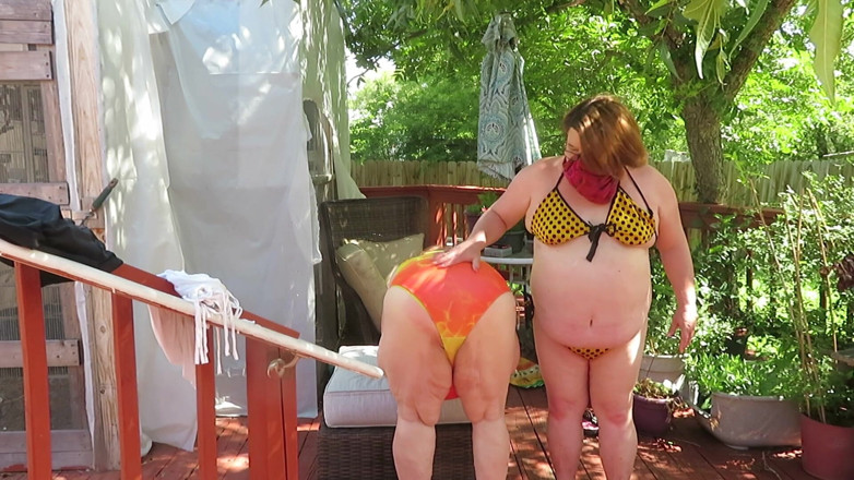 BBW nurse Vicki adventures with friends: Me espanca pelo papai