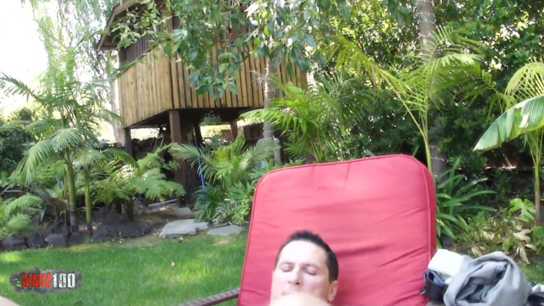 MMM100: Girl next door getting banged in her yard