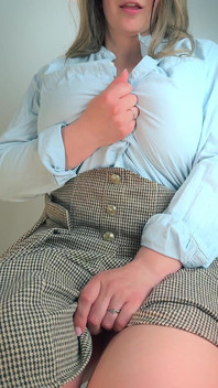 Beautiful Wife Tries to Show off Her Wonderful Breasts