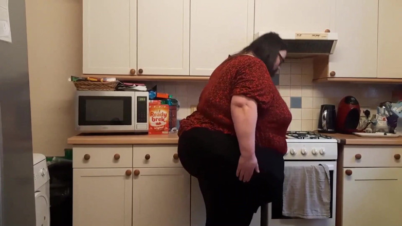 SSBBWLadyBrads: Ważenie i król hamburgerów