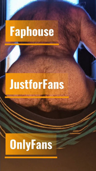Oso peludo se desnuda