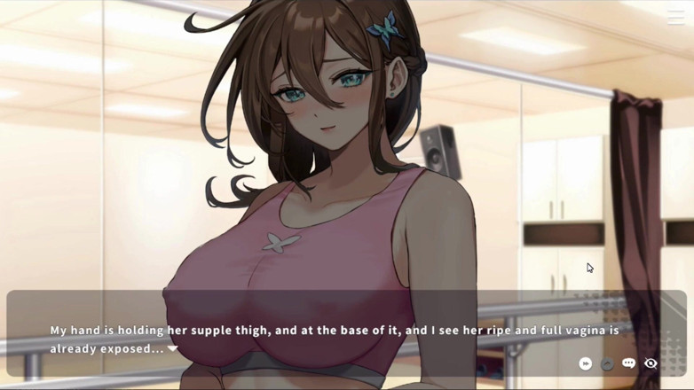 NSFWOtaku: Jeu hentai - la pratique de la danse séduisante d’une femme...