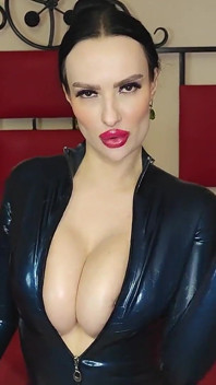 Loser JOI From Big Lipped Latex Goddess