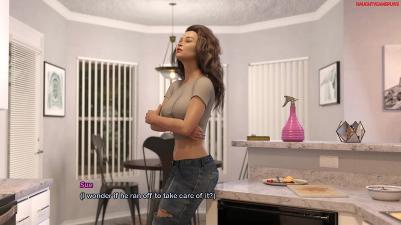 Naughty gameplays: Mon Rêve De Bimbo, Épisode 02 - Une MILF Brune N’arrête Pas De...