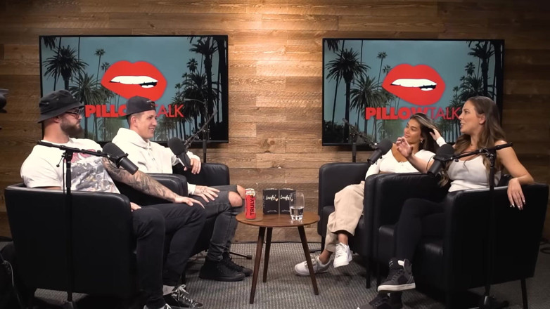 Pillow Talk: Cherie Deville Hooks up with Sara Rose in Podcast Studio
