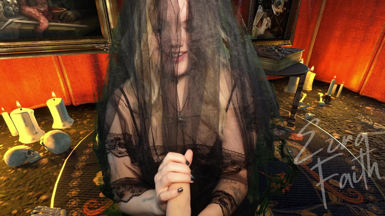 Ezra faith: Bir hayaletin son dileği: yarağına boşalıyor! Ghost tarafından ele geçirilmiş...