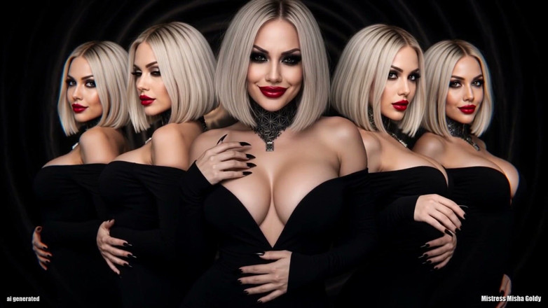 Goddess Misha Goldy: Двузубый челенж Невыполнимый Goon