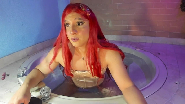 Aline Costa: I Get Hard and Massage My Hole in the Jacuzzi