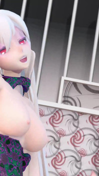 Yowane haku lagi ganti baju dansa hentai stickysticky dengan lingerie seksi sambil bugil smixix editan warna ungu mmd 3d