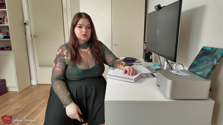 Sydney screams fetish: Převzetí kontroly nad vaší sekretářkou - Uchvátíte svou sekretářku Sydney křičí...