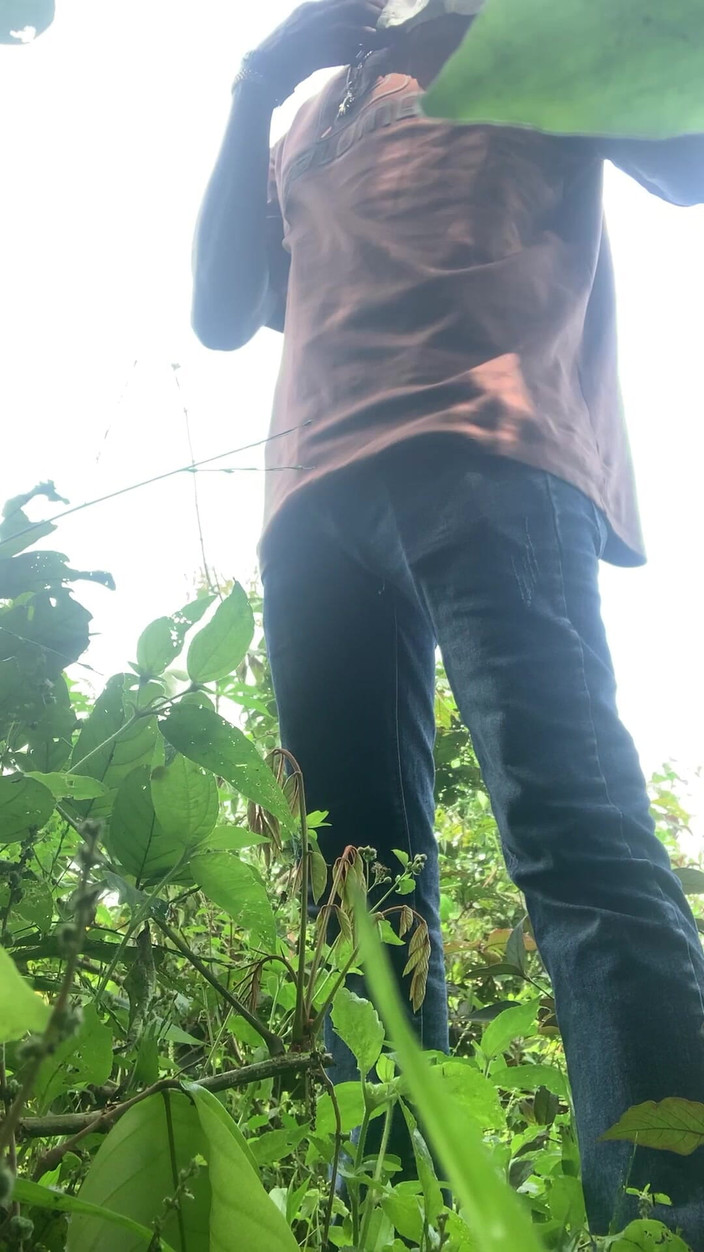 Dickass3x: Ormanda uzun bir yürüyüşten sonra hızlı boşalma