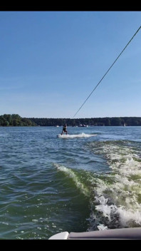 Wakeboarding - aku masih belajar