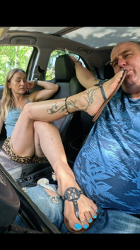 Trapped in the Woods: Public Sandal Worship and Total Humiliation