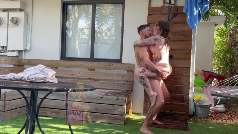 Babz0nther0x: Dusche im freien sex