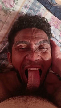 Interracial-fick Ins Gesicht