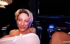 Fit Biggest Boobs Cougar Mature Get Her Asshole Fucked an Creampied by German Guy