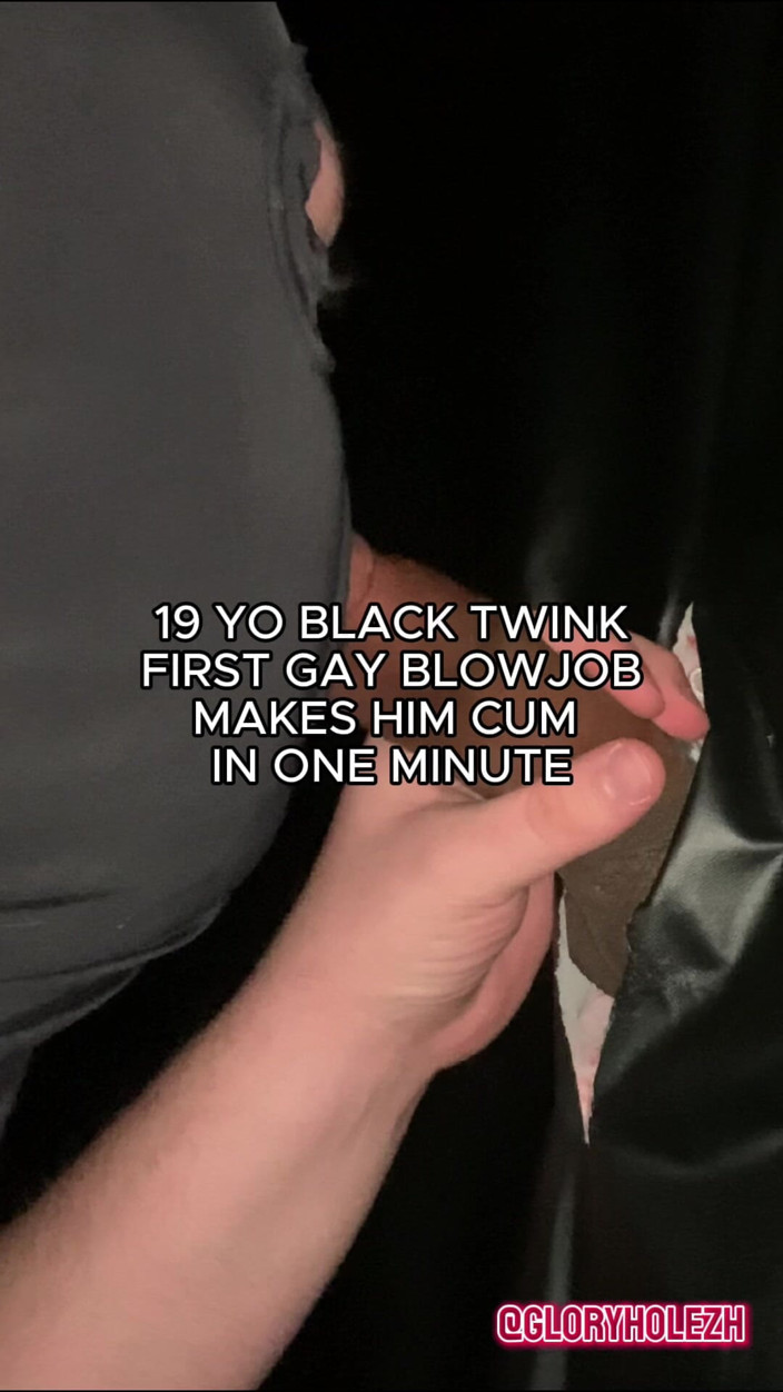 gloryholezh: Young 19 Years Old BBC Straight First-timer so Excited That He...