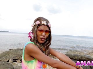 Jesse Thai anal queen: Đón và đụ - cô gái hippie chơi hậu môn