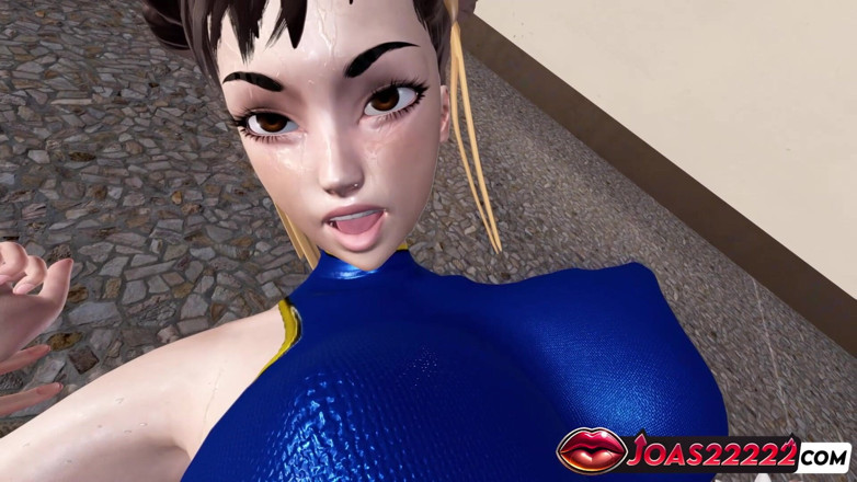 Joas22222: Chun Li in sexy rule34 Hentai con grandi tette si...