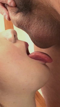 After Sucking Him, She Finally Takes a Ton of in Her Mouth.