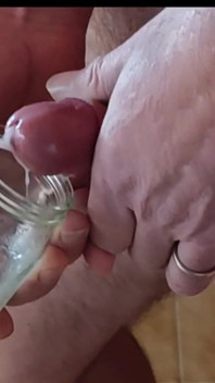 New Super Cumshot From Cicci77 and Pedro! as Always After a Long Masturbation the Sperm Is of Excellent Quality!