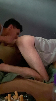 Eating Hubbys Ass