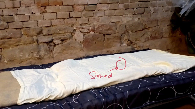 Mark Hannes: こぶ in ナイロンタイトオナニー