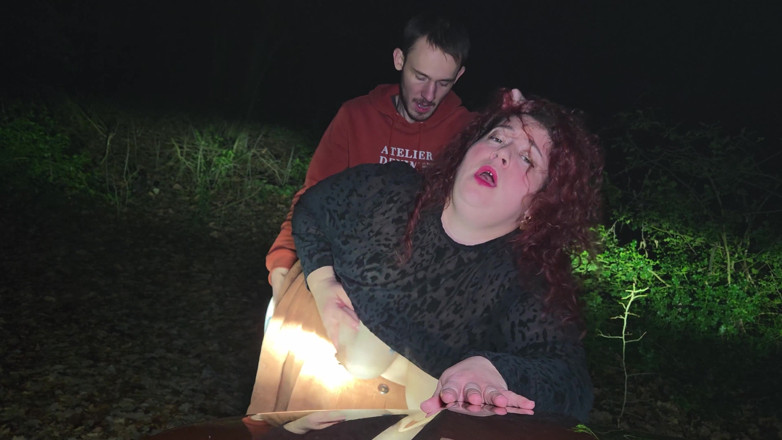 abricot sucree: Little Bitch Getting Fucked in the Middle of the Forest...