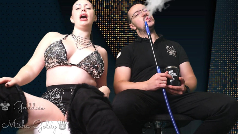 Goddess Misha Goldy: Mein kleines vorzeitiges abjakulator-training! Noch schneller!