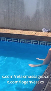 Steamy Poolside Affair