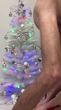Papai Noel - boquete de Natal, garganta profunda