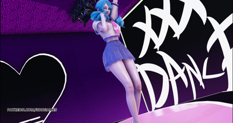 3D-Hentai Games: [MMD] Fiestar - Apple Pie Gwen face striptease sexy kpop
