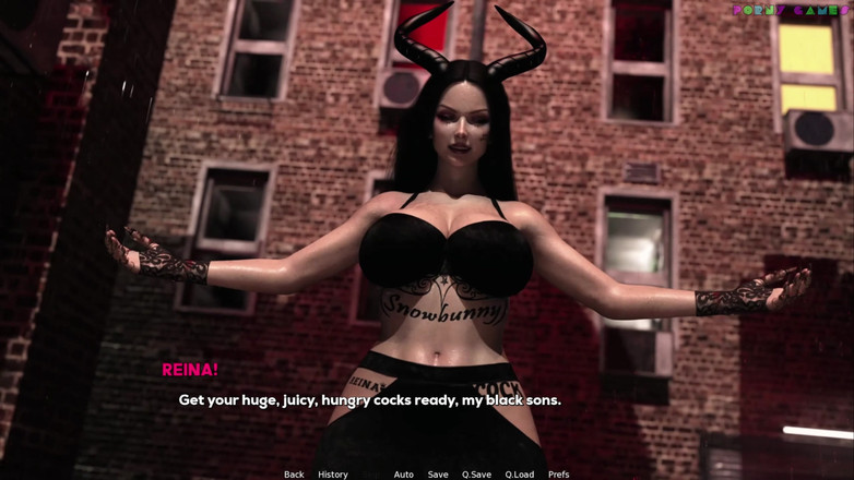 Porny Games: Shadows of desire di Shamandev - Gangbang on the rain 43