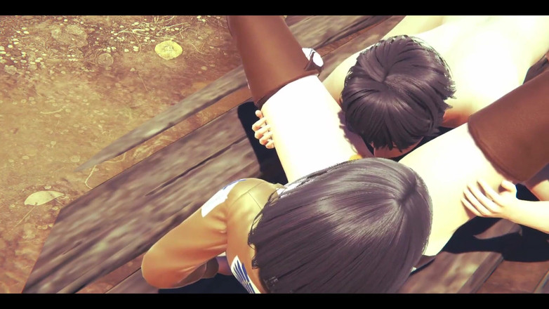 HentaiTubes: On titans Hentai - mikasa fa un pompino e poi le...