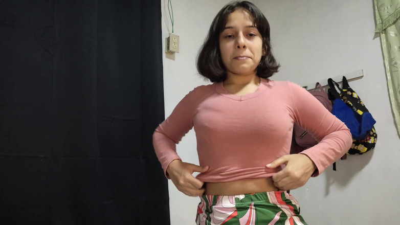 SugarPose: Cute Teen Latina Giving a Blowjob