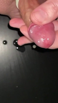 Jerk My Small Foreskin Cock Until I Cum - Slow Motion