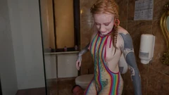 Ggg John Thompson Crazy Tattooed Girl Drinks Piss and Swallows Sperm