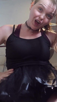 Excerpt From a Newly Filmed Video, Were You Looking up My Skirt? Such a Bad Boy! Tells You How Bad You Are and Then JOI