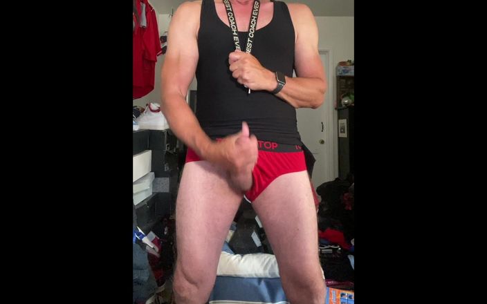 JockDad87: Top dilf jockdad87 वीर्य का हॉट लोड शूट करती है