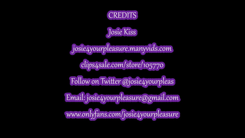 Josie4yourpleasure: Товстушка, все натурально дражнить і мастурбує