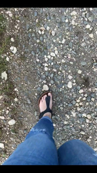 Spontaneously Filmed My Feet