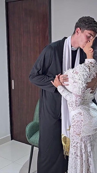 Martix düğün bölümü iv - Mariana evlendikten sonra rahibi banyoda sikiyor