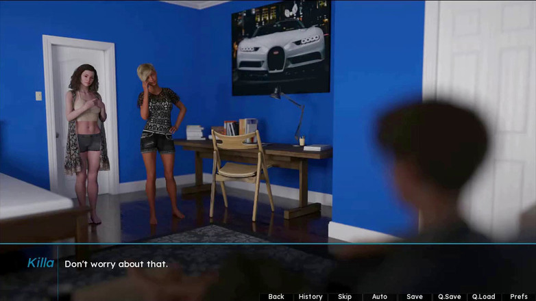 Visual Novels: 여름 향기 17부(여자친구 루트)