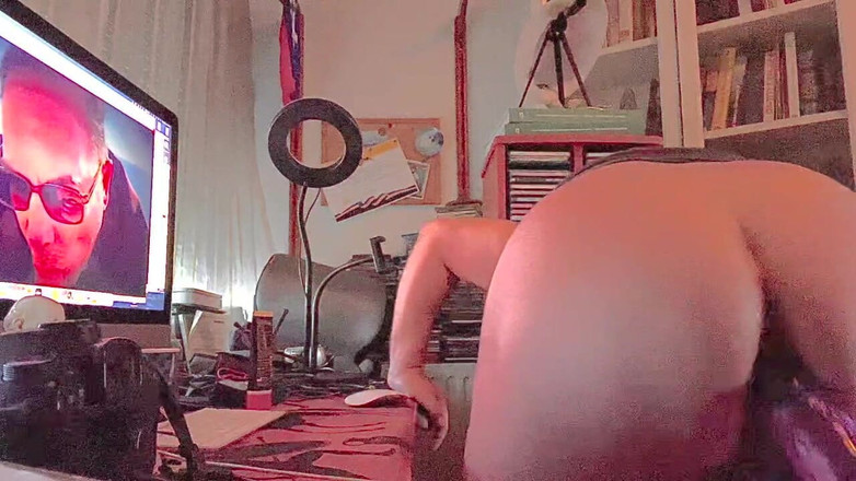 Irina Greek cuckold slut husband: Anal no Meu Escritório