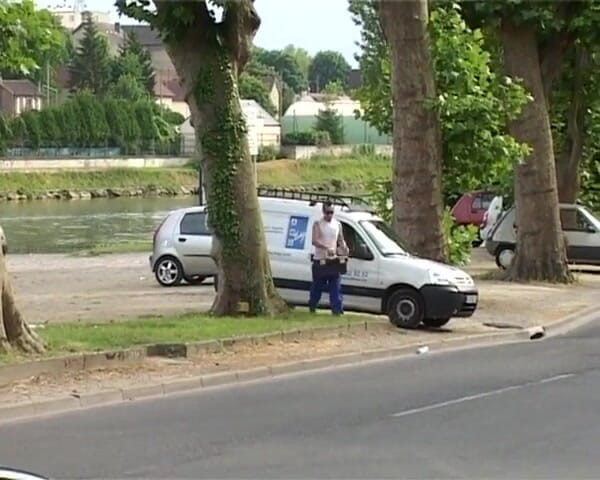 La France a Poil: Prachtige blonde babe met grote tieten wordt hard anaal genomen...